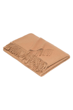 Alpaka Tagesdecke UNI (kamel)