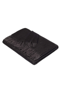 Alpaka Tagesdecke FISCHGRAT (schwarz)