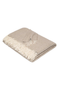 Alpaka Tagesdecke FISCHGRAT (beige)